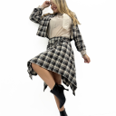 blusa semitrasparente drape